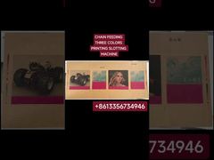 Máy in Flexo thùng carton sóng kết hợp máy xén và in cạnh dẫn đầu