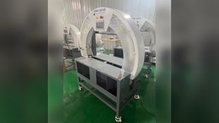 2/3 lượt Quấn tấm tôn cắt khuôn | Máy quấn quỹ đạo