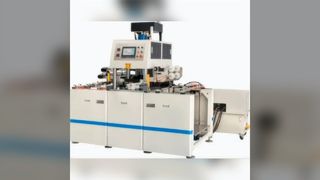 Dập nóng trên giấy can 80gsm | Máy dập lá nóng thủy lực
