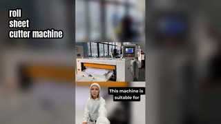 Máy cắt giấy cuộn tự động ZWC-1100D Thiết bị cắt giấy có độ chính xác cao để đóng gói