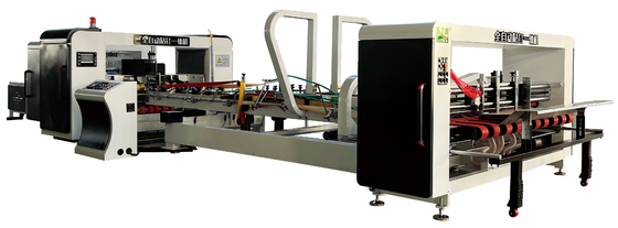Chiều dài 2600mm Máy dán bìa carton Máy làm các tông sóng