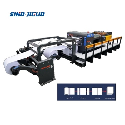 Mua 0.8MPa yêu cầu áp suất sử dụng máy cắt giấy giấy cuộn với 2 cuộn cắt online manufacture