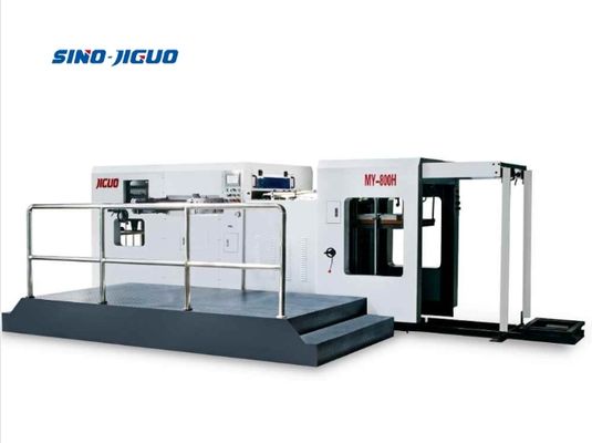 Mua Automatic Die Cutter Creasing JIGUO MY-800H Ideal For Stickers Hang Tags Corrugated Packages online manufacture
