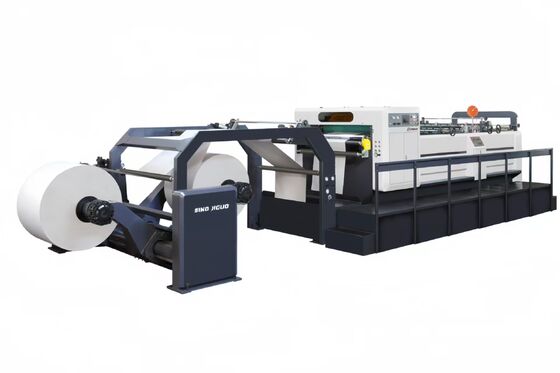 Mua JIGUO   ZWC-1700-2 Paper Sheeter Cutter Machine,Maximum cutting meter speed:300m/min,Power supply:AC380V/220Vx50HZ,Cutting accuracy:+/-0.4mm online manufacture