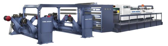 Mua JIGUO ZWC-1400-4 Paper Sheeter Cutter Machine,Maximum cutting meter speed:Maximum cutting meter speed,Maximum cutting speed:300cuts/min,Cutting accuracy：+/-1mm online manufacture