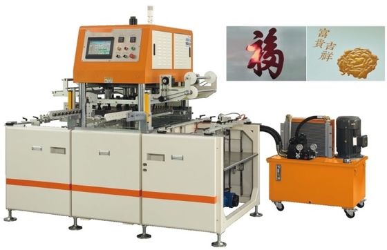 1150 - 1500s / h Máy đánh dấu giấy nóng tự động Max. Đánh dấu áp lực 10Tons