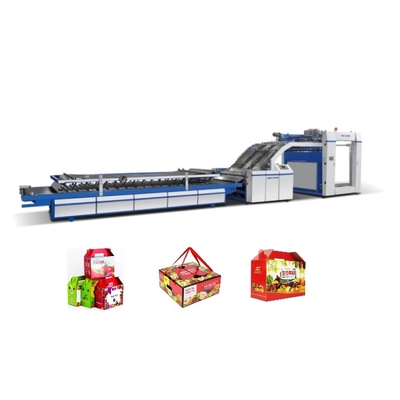 Máy cán sáo tự động 600g / M2 Các tông sóng tốc độ cao