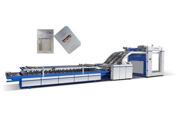 FMZ-1450 Máy Lamination Flute tự động Max Laminating Size 1450mm × 1250mm Min Laminating Size 400mm × 400mm
