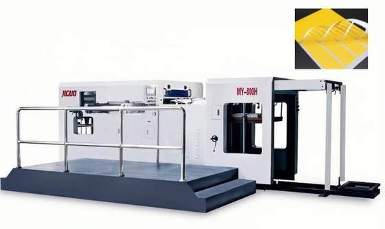 Máy cắt chết tự động kích thước nhỏ để cắt thẻ quần áo tự dán
