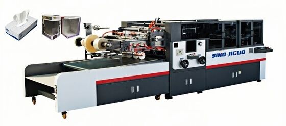 JIGUO hiệu quả góc cắt và creasing cửa sổ vá máy cho bao bì