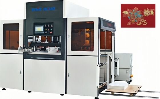 Chọn chính xác của ± 0.1mm Máy đánh dấu giấy nóng tự động cho hộp đóng gói quà tặng