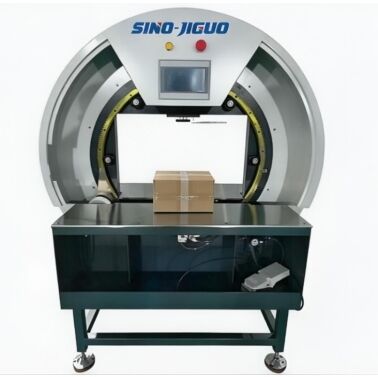 Máy quấn màng căng servo | Máy quấn pallet tự động cho thùng carton & hộp