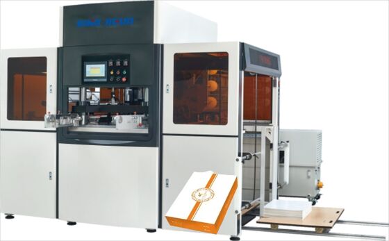 JIGUO YH-1060G Tự động Servo Hot Stamping Machine,Độ dày tấm phù hợp:120-3000gsm,Tốc độ làm việc Stamping:1100~1400 s/h,Số cuộn cuộn:Ba cuộn