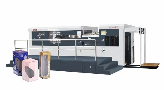Máy cắt bế và bóc giấy tự động JIGUO MYP-1080E, Khổ giấy tối đa: 1080*780mm, Tốc độ cắt bế tối đa: 7500 tờ/giờ, Tốc độ bóc giấy tối đa: 6500 tờ/giờ