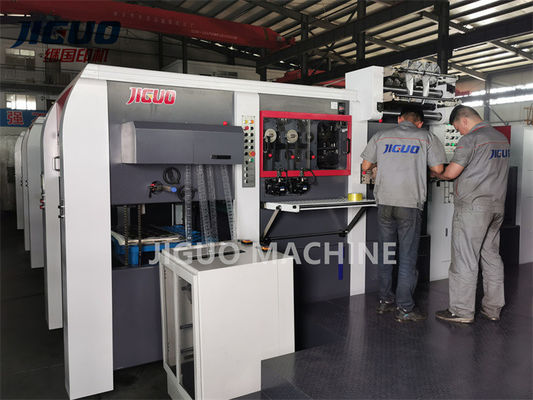 Máy dập nổi lá nóng cắt chết Máy dập kỹ thuật số áp suất 600t