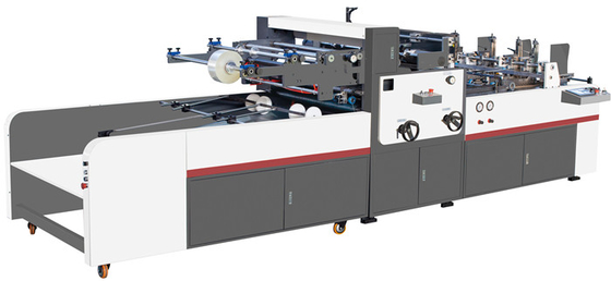 Tốc độ 11000s / H Máy dán hộp sóng 1100 × 650mm Máy dán màng giấy